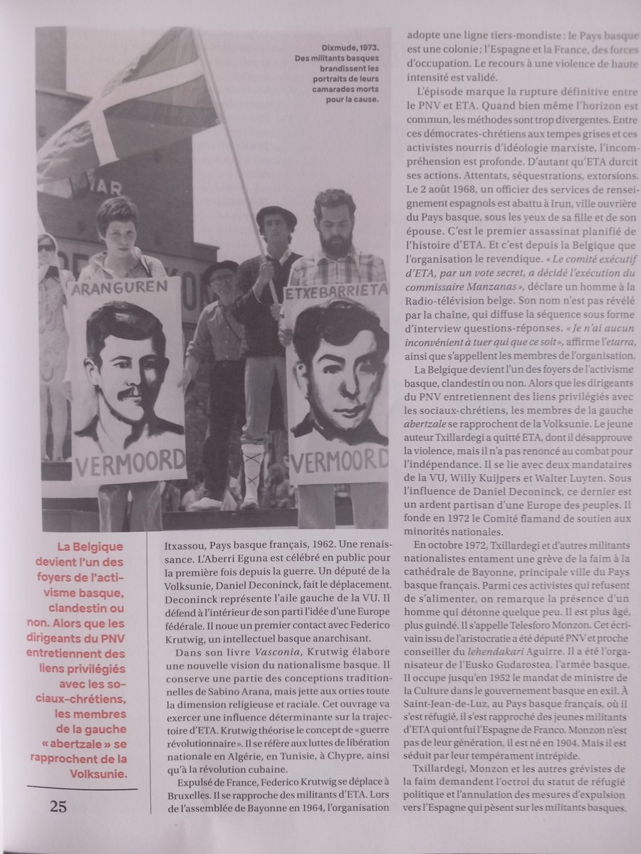 CimeTre's tweet photo. Amoureux du Pays Basque, l'ami @FrancoisBrabant en parle brillamment dans le magazine belge @Wilfried_mag 
Une enquête fouillée qui met en parallèle nationalisme flamand et basque, avec leurs liens historiques. 
Milesker François !
https://t.co/2fYgOxBg1q https://t.co/CInQnLEi0B
