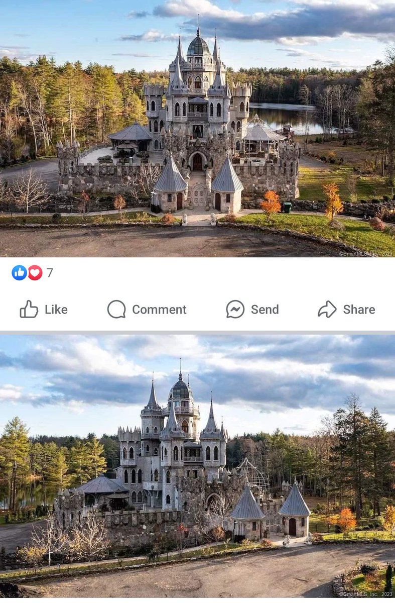 Squidgit2's tweet photo. @BasicallyIDoWrk  Mini castle in Connecticut for sale https://t.co/dg0nwhrU3U