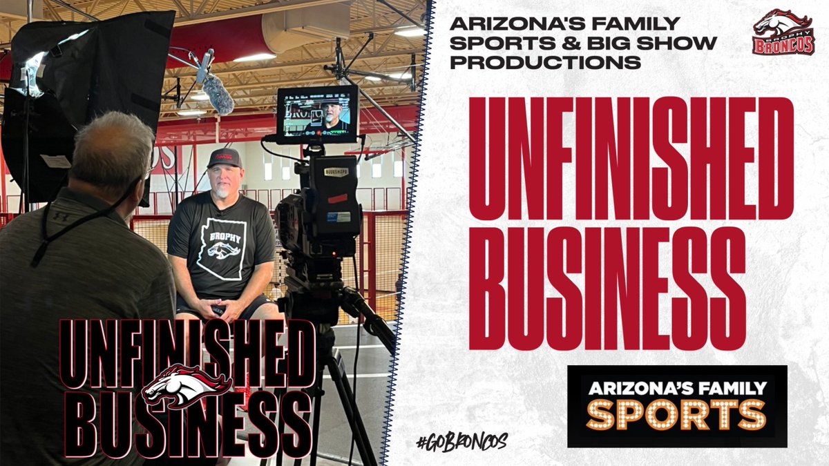 FOOTBALL / Brophy will be showcased in a weekly documentary series on Arizona's Family Sports (KPHE/KAZS/KAZF), Arizona’s statewide sports broadcast network. 

Read more and see the trailer: brophyprep.org/news-detail?pk…