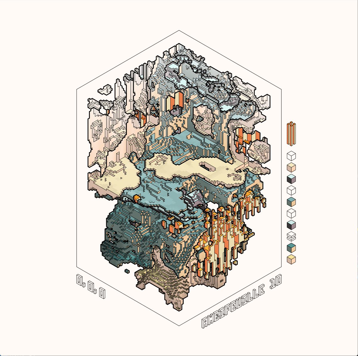 wblut's tweet image. Iso-Ambifeuille

A generative project coming to @highlight_xyz and @foundation

#GenerativeGeometry #isoverse

WIP