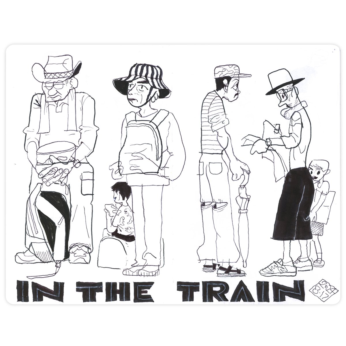 最近マイブームのIN THE TRAINシリーズ 