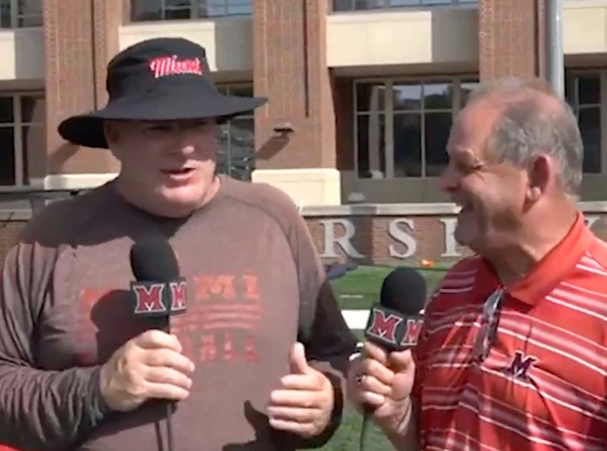 barstoolsports's tweet photo. 'Alabama Illegally Recruited Our Kicker and Stole Him From Us': Miami OH Coach Chuck Martin Holds Grudges and Does Not Mince Words https://t.co/wMg5ejS5dd https://t.co/3uvSz6J84L