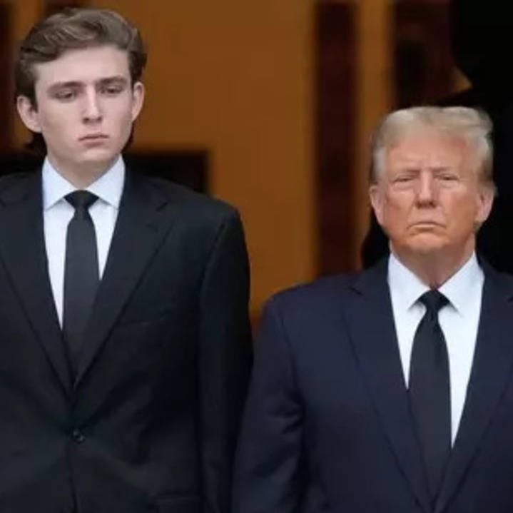 DisavowTrump20's tweet photo. I feel empathy for Barron Trump’s childhood. We cannot choose our parents or the family into which we are born. 

Tim Walz’s children have had a childhood with love, compassion, and good role models.

EVERY child in America deserves that. https://t.co/U5p1SQTWLx