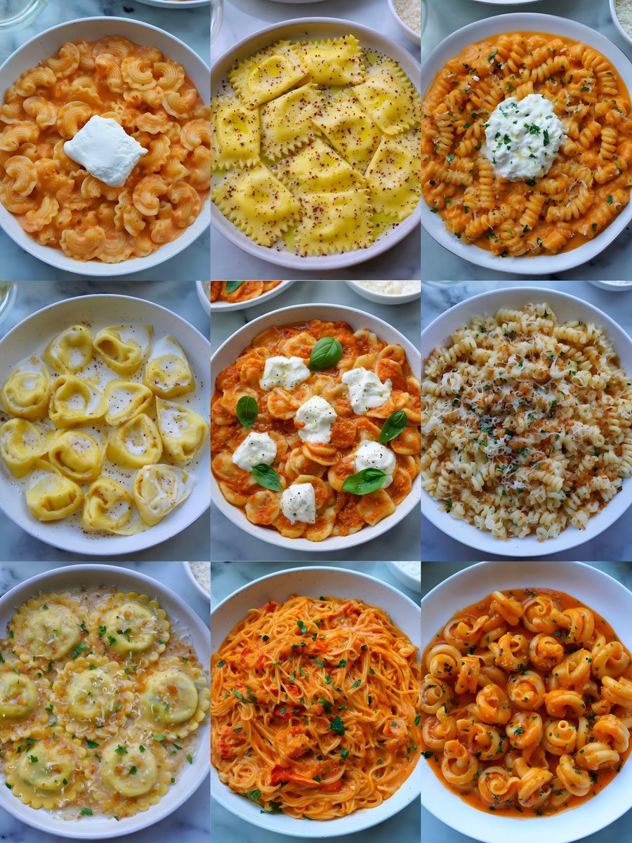 Te amo pasta en todas tus formas 😍