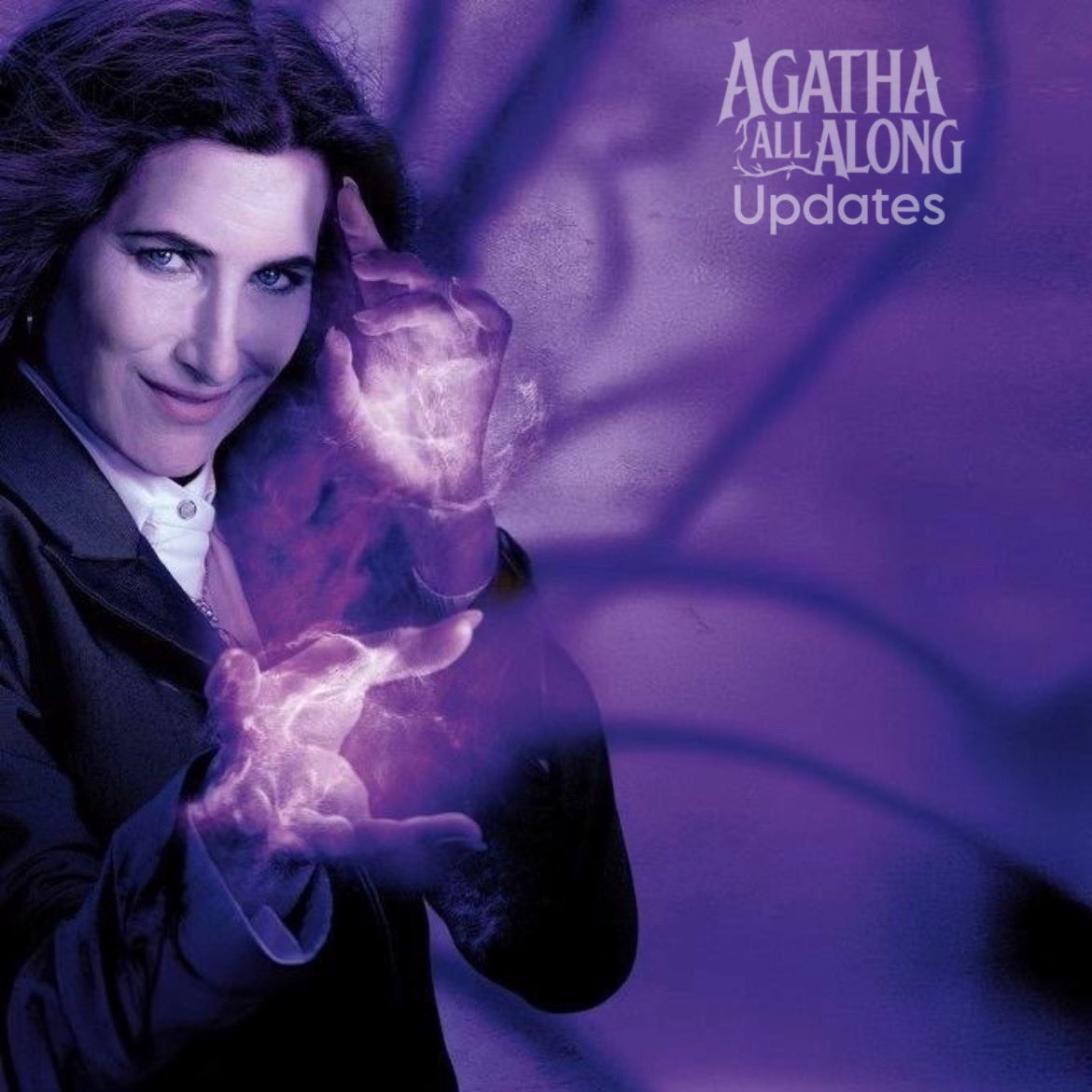 MetGalaDaily's tweet photo. New image of Kathryn Hahn as Agatha Harkness in #AgathaAllAlong https://t.co/3gyzhk92LL
