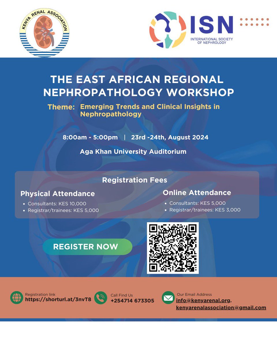 Our Main Speaker for The East African Regional Nephropathology Workshop - Prof Wesam Ismail from Egypt - arrived today morning in Nairobi. She’ll be presenting as part of the Faculty for the 2-day auspicious educative session put together under the auspices of The International