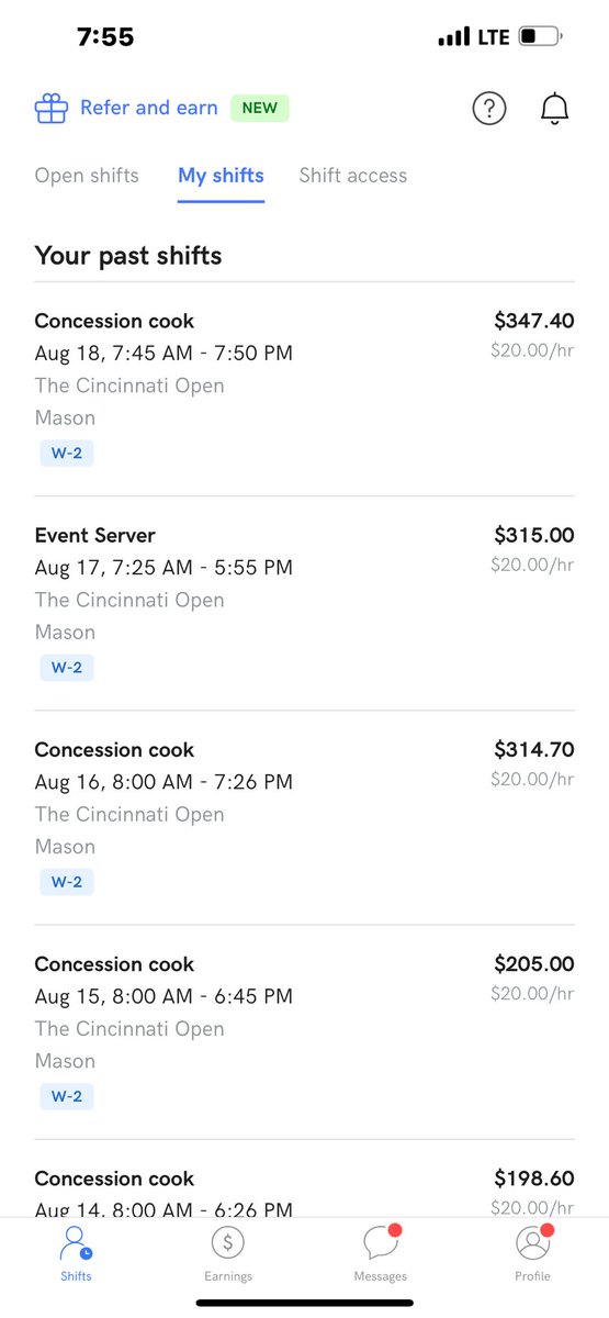 WhoCANWorrY's tweet image. I keep telling yaw to get in that #Instawork app. Brought in $2,100 in 10 days working at the Cincinnati Open. 

Chef Steve was THEEEE BEST!! Meeting Chef Robyn, President of Levy chefs and cookin beside him was 🔥he’s done 13 Grammy shows along with several NBA and NFL teams 🐐