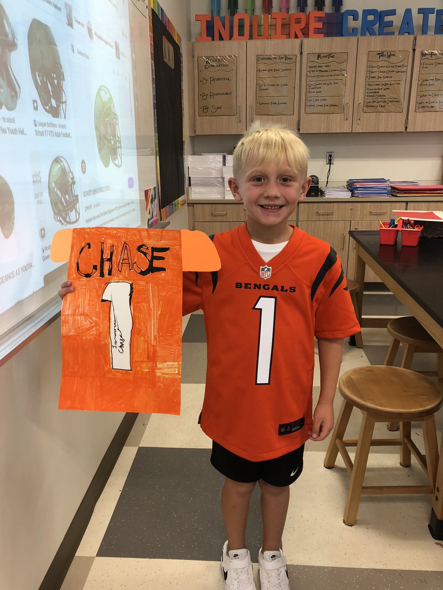 BES__Art's tweet photo. We are Bengal happy here in the art room at BES!!! #bengals @Bengals #cincinnati https://t.co/fE8CJWxh9F