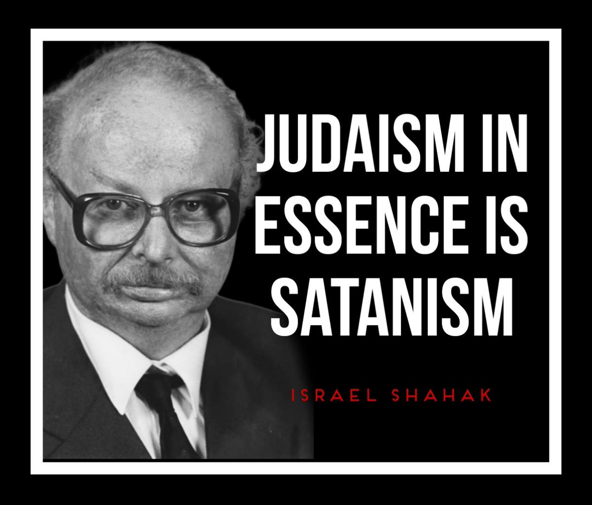 Judaism in essence is satanism the religion of most traditional jews