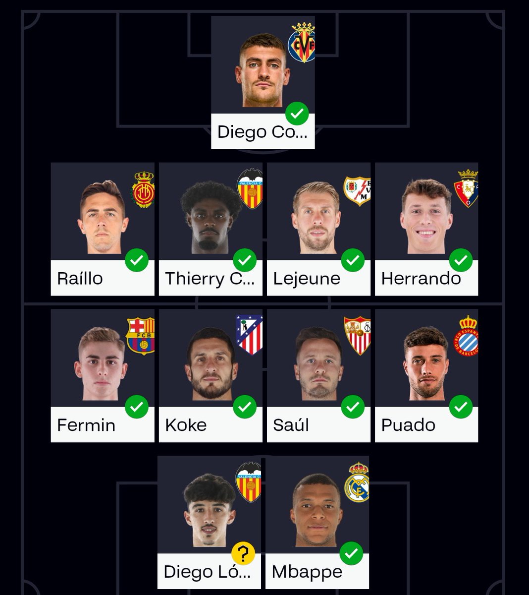 xavinafc's tweet photo. @MisterScouting Jailson suplente, lo meto por alguien? https://t.co/9bItYY4gAP
