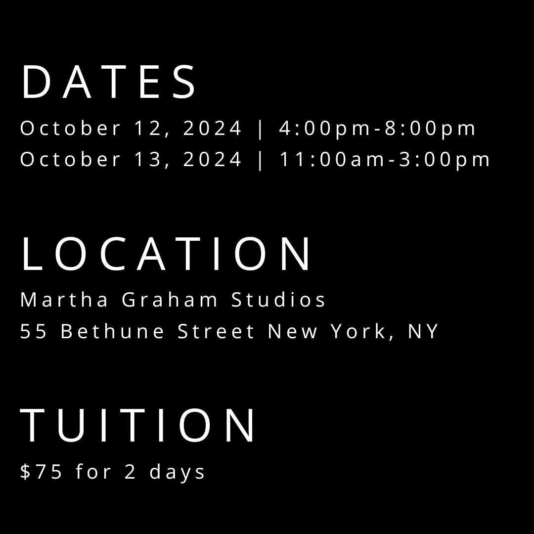The Masterclass is Back! - mailchi.mp/etd.nyc/meet-t…
Embark on a transformative journey with the ETD Masterclass Series: Dance x Technology October 12-October 13th! 
Visit etd.nyc for more information