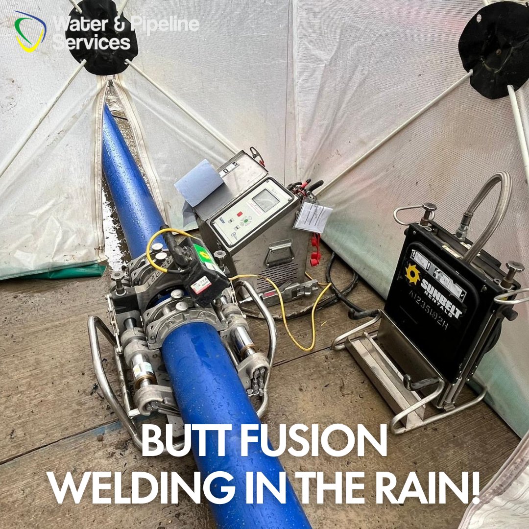 Our skilled team is hard at work butt fusion welding 540 metres of 180mm water pipe. 👏🏼

Butt fusion welding, a key method in thermoplastic pipework, ensures a seamless and reliable joint, making it the ideal choice for extensive polyethylene pipe installations.