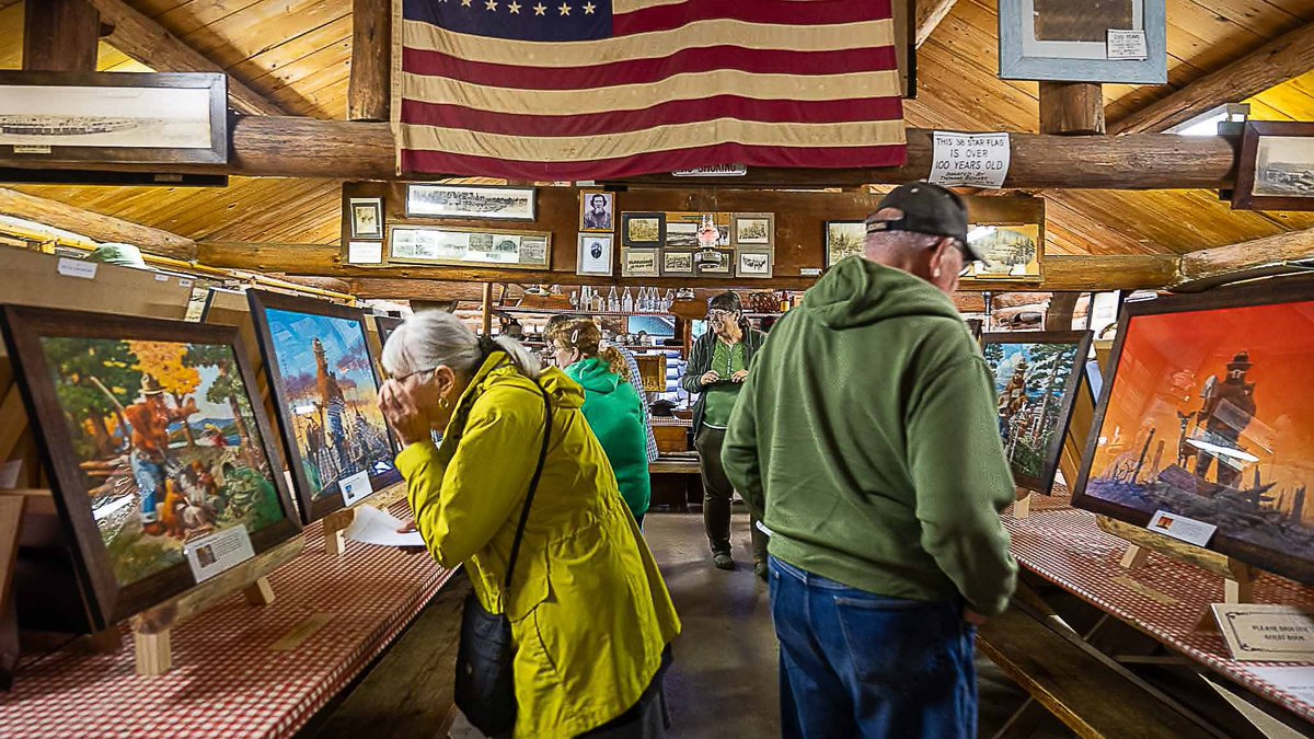 #UWSPWausau will be displaying a limited Smokey Bear exhibit on September 7 to celebrate the iconic bear's 80th birthday. 19 reproductions of original Smokey Bear paintings created by Rudy Wendelin will be featured in the exhibit. Learn more here: bit.ly/3SVNW4m.