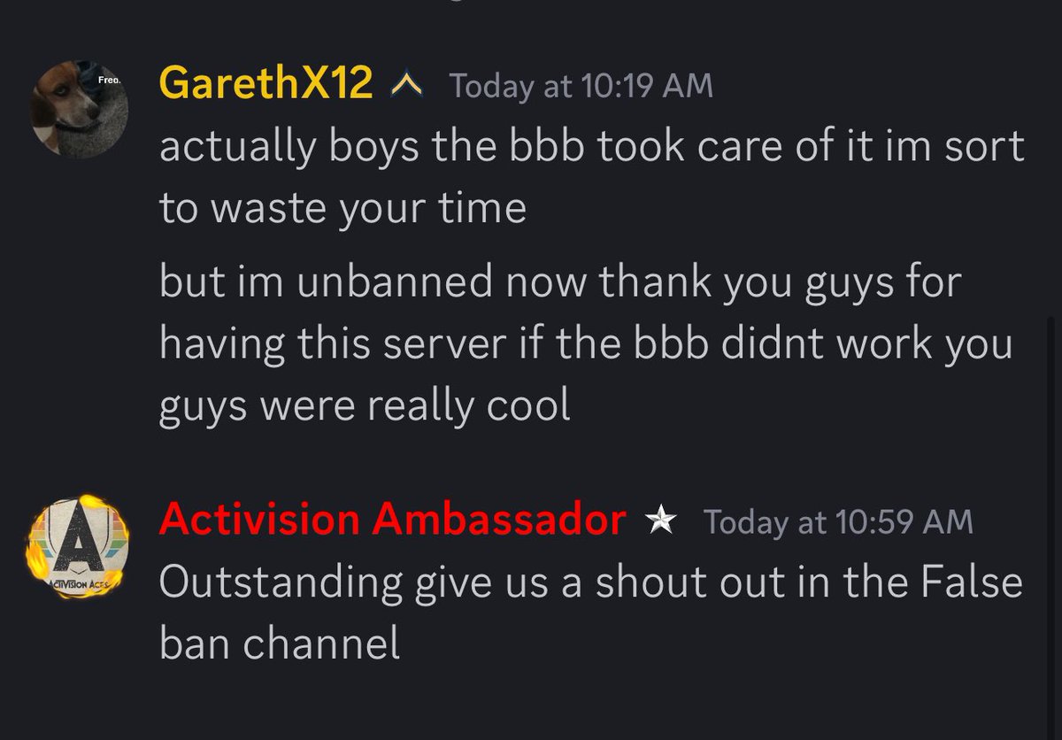 BOSSGAMINGLLC's tweet photo. Another Unbanned. Great job @garethx12 https://t.co/7U7a9QLz0m