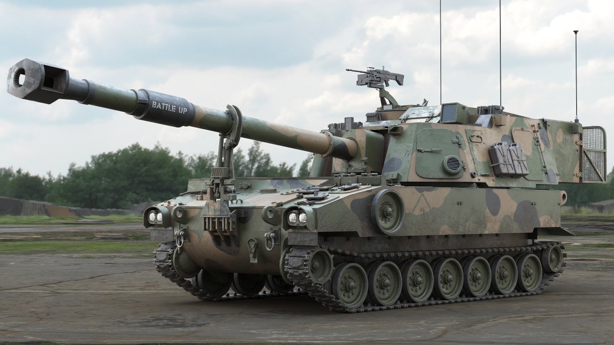 3D model M109A6 Paladin Tank PBR by Stubborn3D
youtube.com/watch?v=0uxf-Q…
turbosquid.com/3d-models/m109…