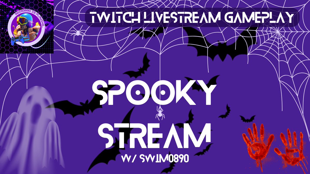 SWIM0890's tweet image. Join me for more “Thriller Thursdays” LIVE on Twitch! | 18+

#LIVEonTwitch #RaidMe
#SpookyStreamer #VarietyStreamer #SmallStreamerCommunity  #PS4 
@Streamboosts 
Music provided by: @PlayStreamBeats 

linktr.ee/SWIM0890