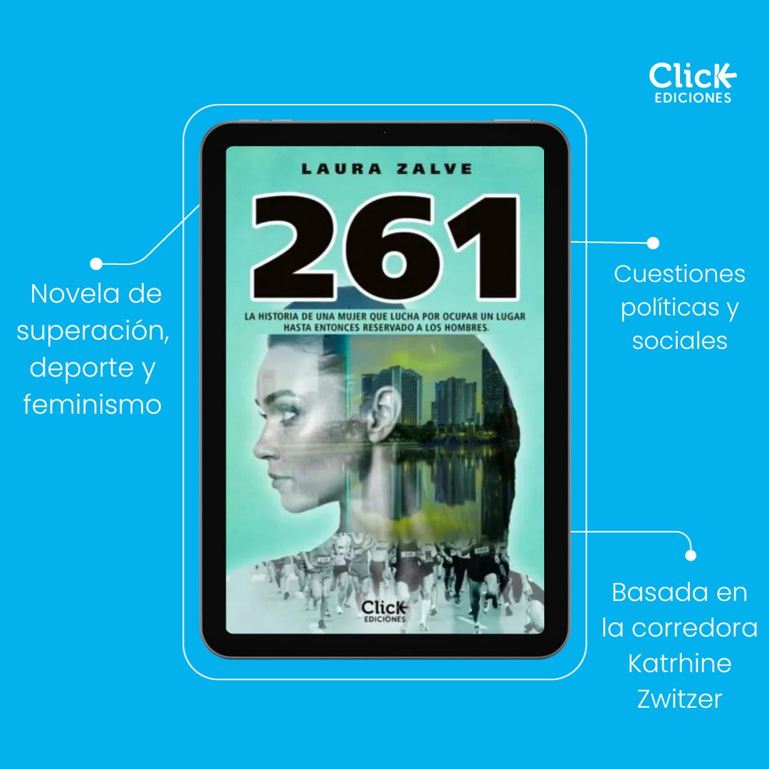 ClickEdiciones's tweet photo. No te lo puedes perder❗

@laurazalve  nos presenta 📕 261: La historia de una mujer que lucha por ocupar un lugar hasta entonces reservado a los hombres. https://t.co/OYTGretGyf