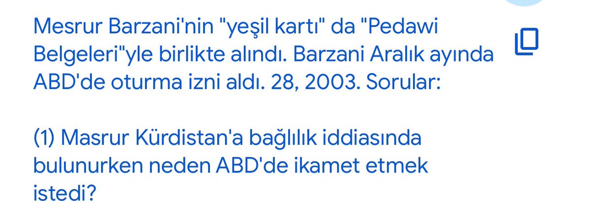 RojekiAzad6's tweet photo. @Kakofoni0 Barzani pkk korkusunda Türkiye’ye sığınmış Türkler gittiğinde Barzaniler nereye iltica edeceğini planlıyorlar ABD kartları iptal etmiş https://t.co/zpGVHBhykI
