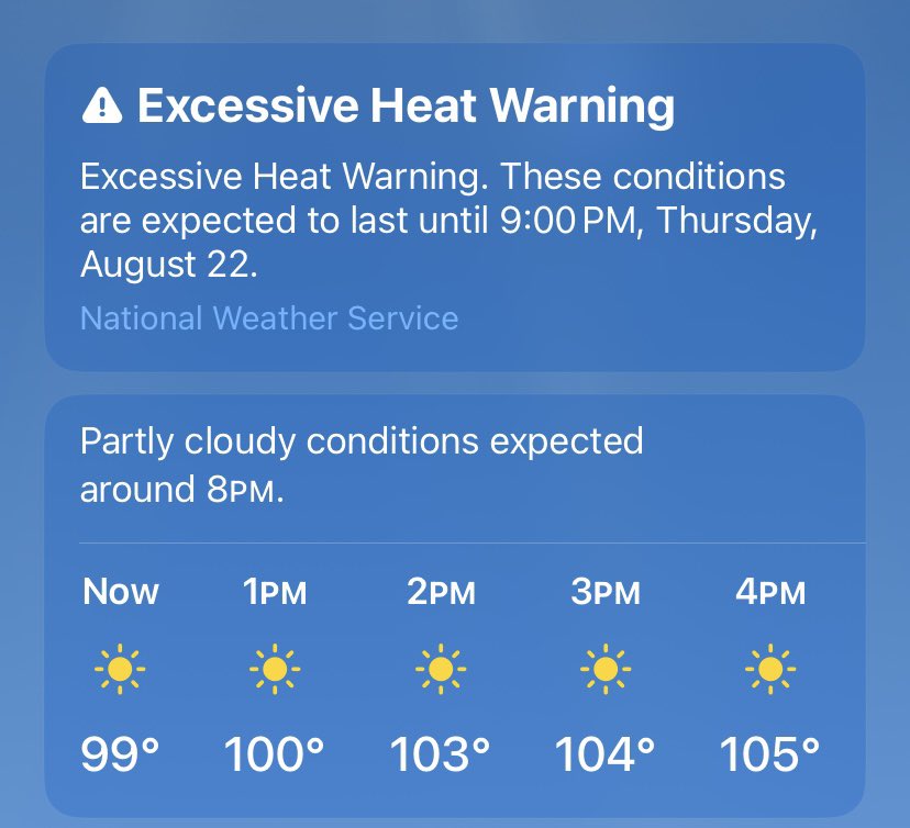 Valerie_Romo's tweet image. We should not have to be posting this. .. but, unfortunately, we do. #ExcessiveHeatWarning #TexasHeat #TXWX
