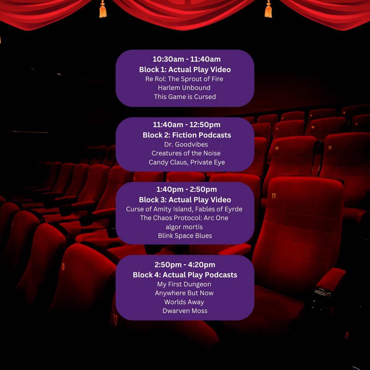 TOWebFest's tweet image. Listening/Screening Room Schedule for podcasts (September 18th).

Get a Screening Pass for $25 (plus taxes &amp;amp; fees)!
l8r.it/iqIw

#webfest #towebfest #Toronto #webseries #shortform #screenings #towf11 #screeningroom #q&amp;amp;a #podcasts