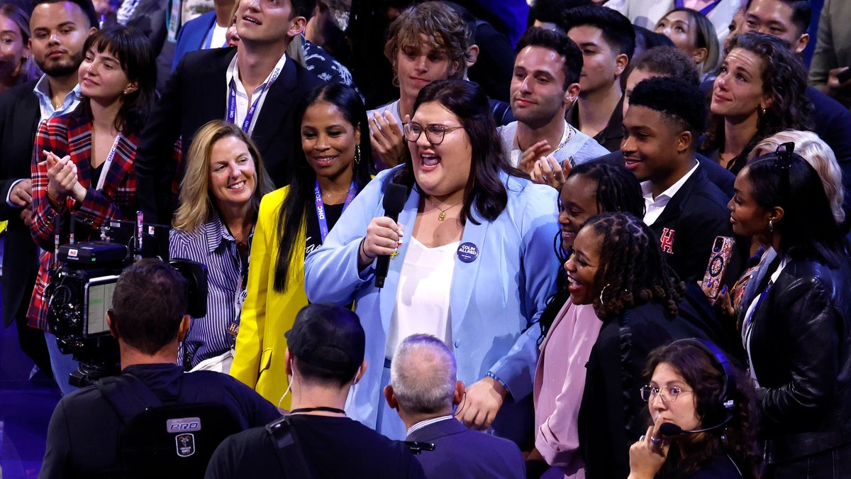 My name is Olivia Julianna, and last night I took the stage at the DNC at just 21 years old. 

This year I’ll be working tirelessly to flip Texas and elect Kamala Harris and <a href="/ColinAllredTX/">Colin Allred</a>! 

Repost and follow to watch as I vote in my first Presidential election!