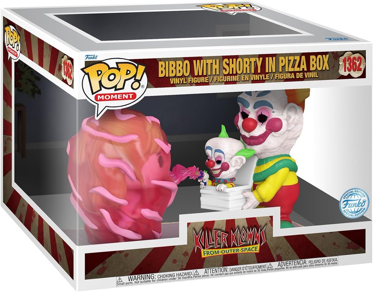 pop_holmes's tweet photo. Halloween Killer Klowns from Outer Space Bibbo with Shorty is on sale at Amazon for $10 #ad 
https://t.co/xbaleQnaOo

#killerklowns #bibbo #shorty #Popholmes #FunkoPop #Collectibles #FunkoNews #Marvel #Toys #ActionFigures https://t.co/wSd9oW7Pr4
