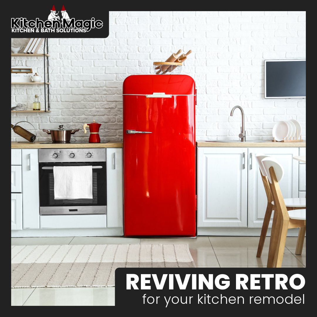 Combining the old with the new has been a popular trend in the last few years. Revive the feel of a retro kitchen in your modern space with the tips and tricks found in this blog! ❤️
blog.kitchenmagic.com/blog/reviving-…
#RetroKitchenRevival #VintageCharm