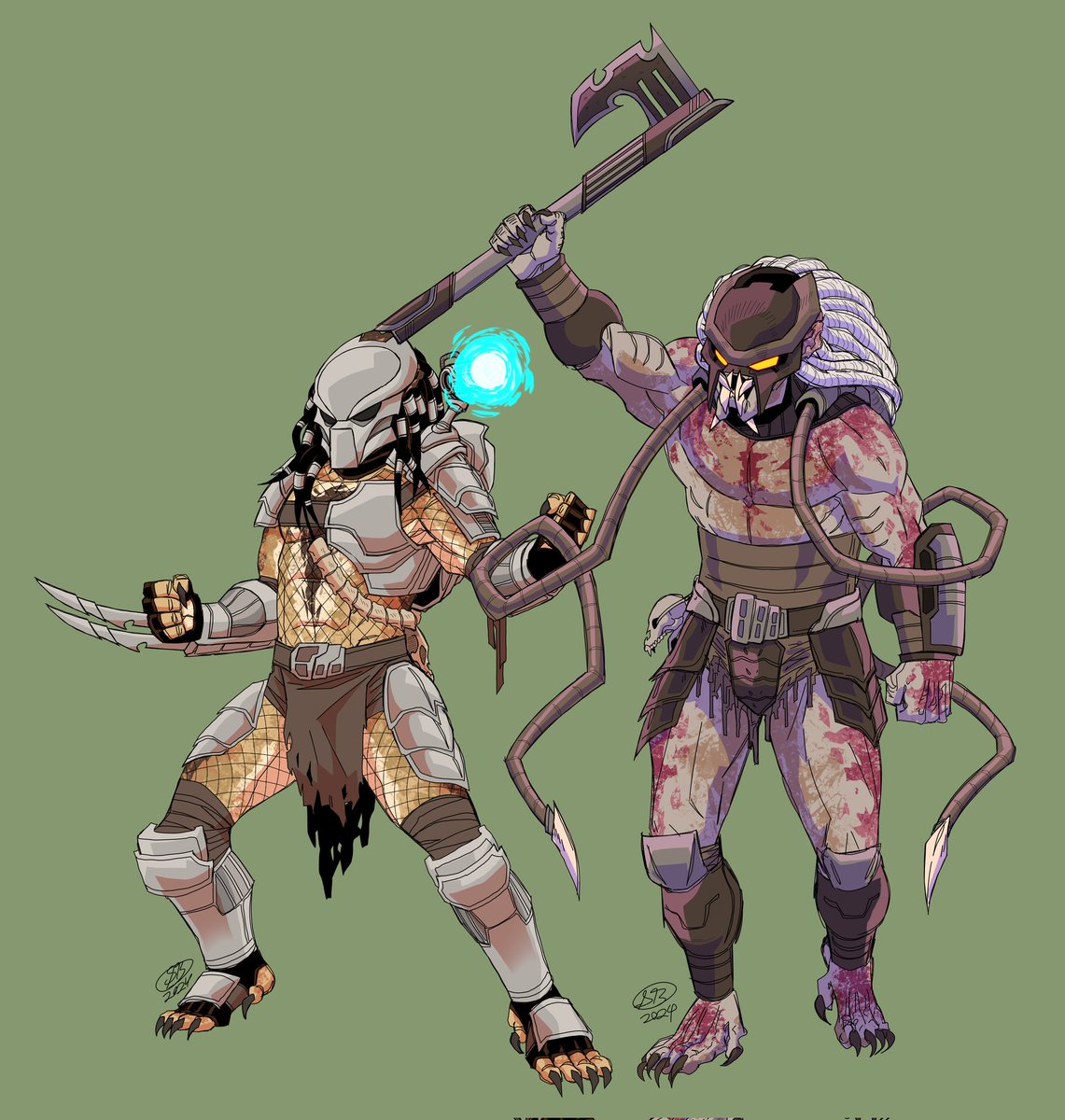 Yotakuboi's tweet image. Any ideas what I should call my AVP game idea? Basic premise is a 3 Team deathmatch thing with other game modes for fun.