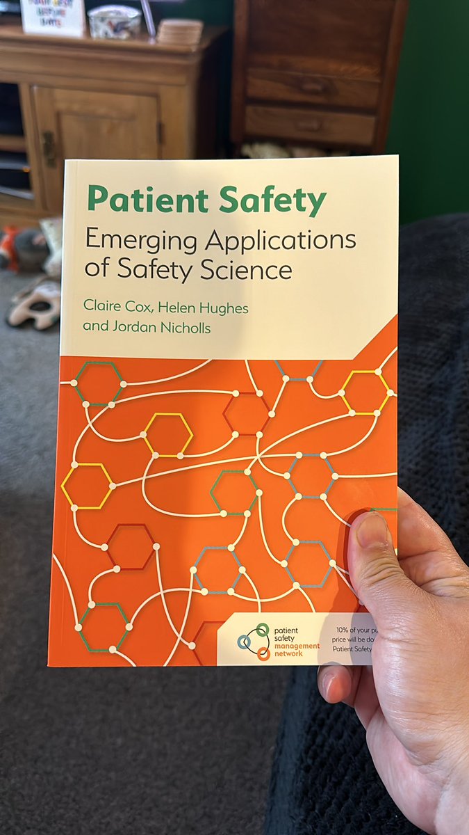 Very excited to have received this in the post today #patientsafety #feedingmyinnernerd