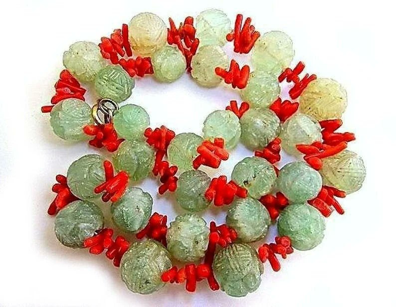 renaissancefai's tweet photo. https://t.co/wAkGAEjatT
#necklace #jade #Jadeite #Shou #carved #coral #12KGF #goldfilled #handcrafted #Asian #Chinese #beaded #vintage #singleStrand #green #vintage #handknotted https://t.co/sGVkFtnEFl