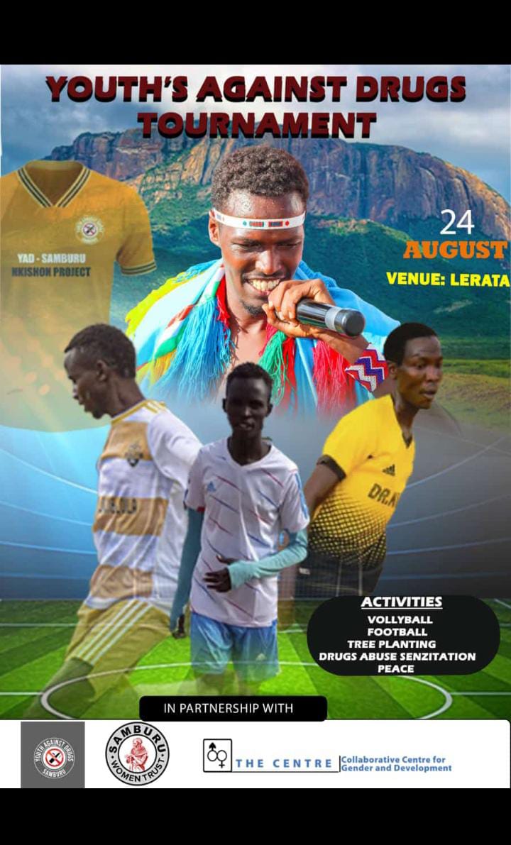 YOUTH AGAINST DRUGS_SAMBURU is planning to engage Youths through sports and talents,<a href="/SamburuWtrust/">SAMBURU WOMEN TRUST</a> ,,
