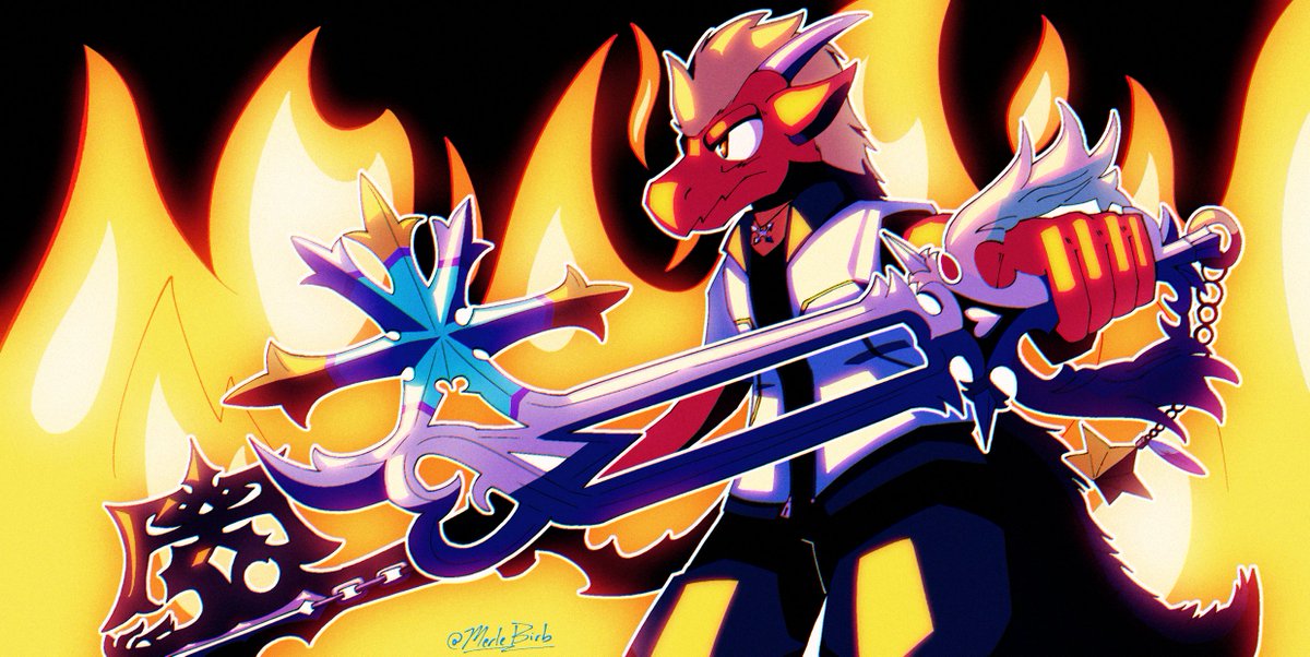 MerleBirb's tweet image. TWO??!! sorry ive never played kingdom hearts

comm for @SebHecc !!