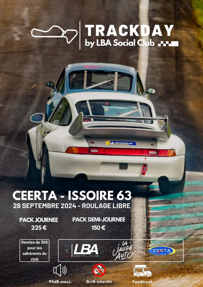 Nonodrivr's tweet photo. Hello par ici !
Petite relance, il nous manque du monde .. 🥹
Si ça vous dit !
#Issoire #ClermontFerrand #Ceerta #circuit #trackday #lbasocialclub https://t.co/JdhG23RVVH
