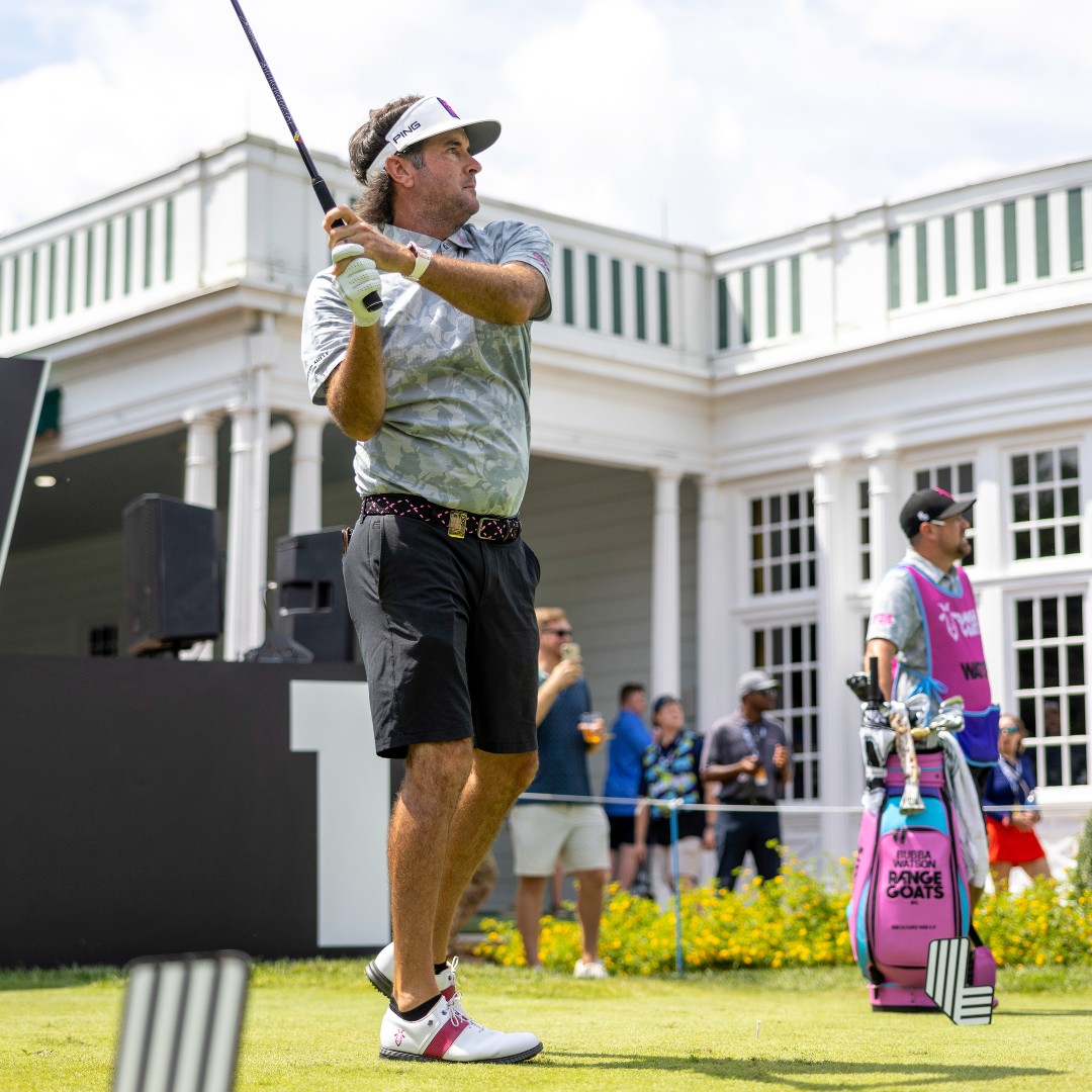 bubbawatson's tweet image. It was good to be back at The Greenbrier last Week! @RangeGoatsGC found a nice rhythm during the final two rounds and we’re all looking forward to bringing more of that to Chicago and Dallas for the championships! #LIVGolf #rangegoatsgc