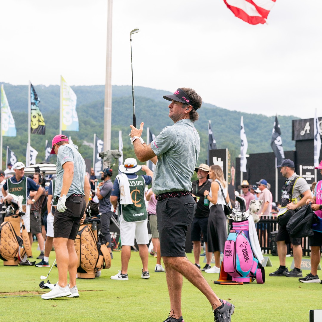 bubbawatson's tweet image. It was good to be back at The Greenbrier last Week! @RangeGoatsGC found a nice rhythm during the final two rounds and we’re all looking forward to bringing more of that to Chicago and Dallas for the championships! #LIVGolf #rangegoatsgc