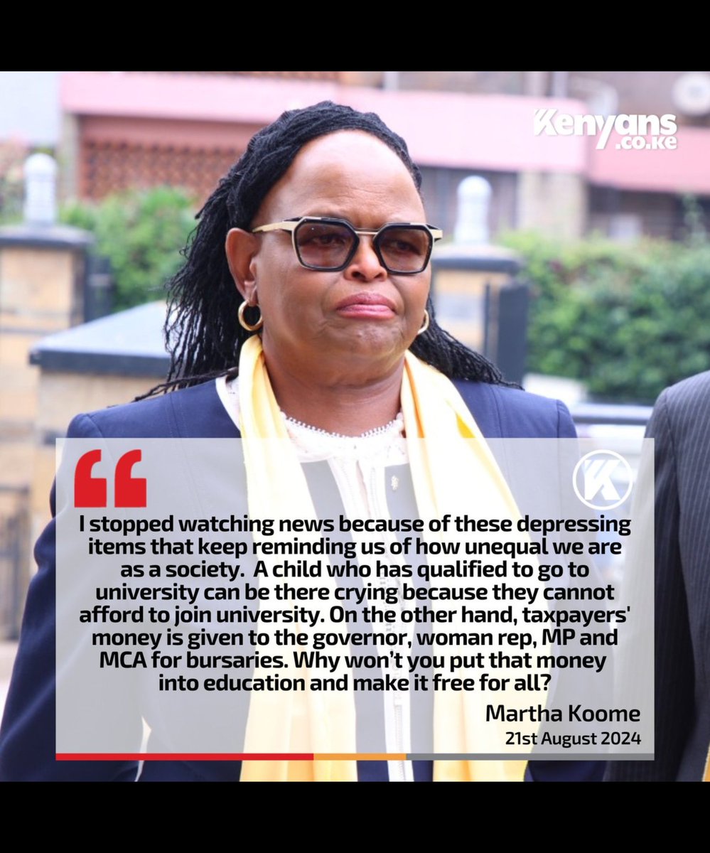 ahmednasirlaw's tweet image. From from a CJ who travels in a convoy of 6 vehicles worth Kshs 320 million...the hypocrisy and churchy nonsense of this woman is nauseating!