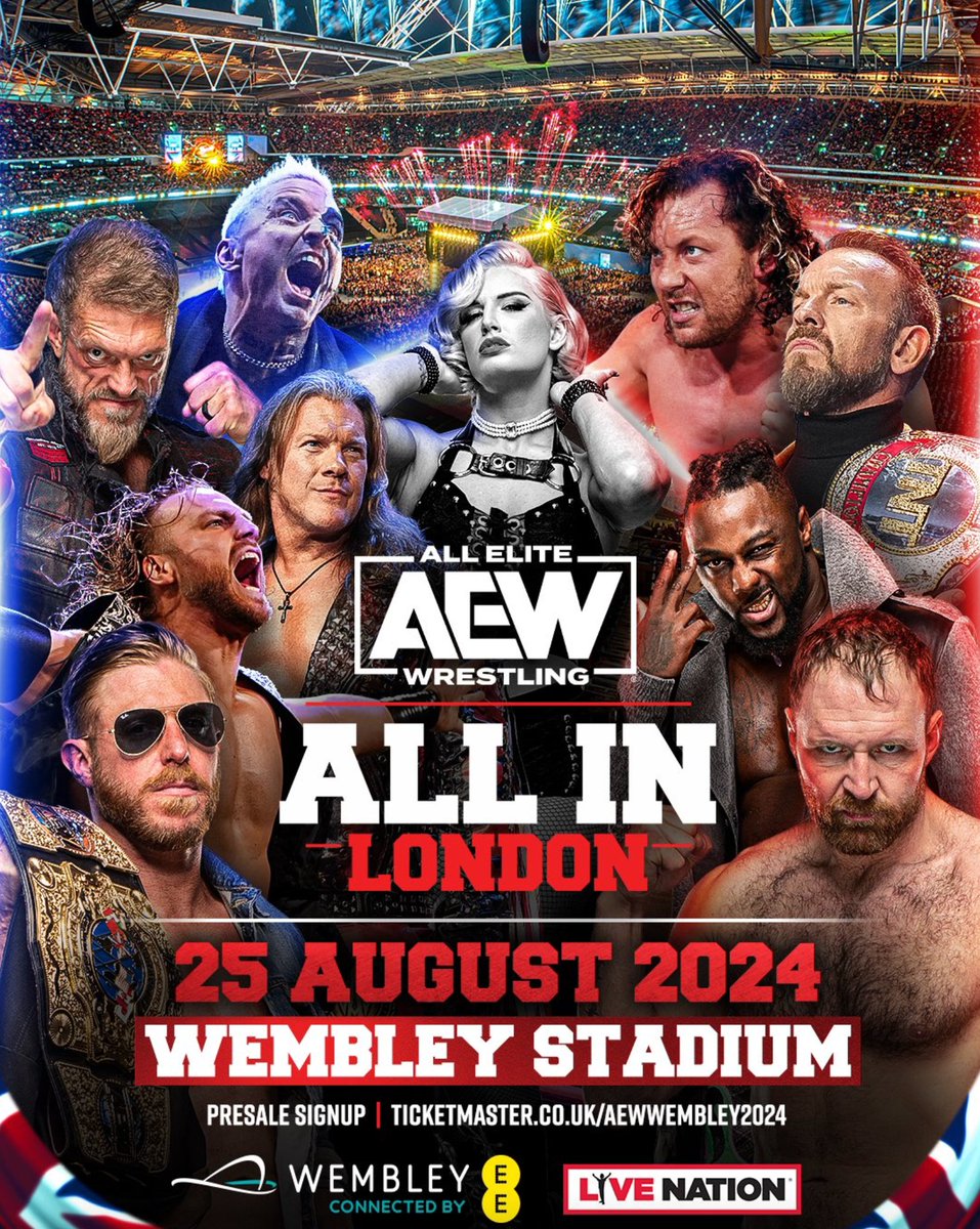_denisesalcedo's tweet image. AEW ALL IN &amp;amp; AEW ALL OUT GIVEAWAY!!!!

(1) LUCKY AEW FAN will get to watch both PPVs for FREEEEEEEEE!!!!

TO ENTER:
🔹REPOST
🔹FOLLOW ME
🔹COMMENT your fave AEW wrestler right now! 

LFGGGGGGGGGGGG!!!! 🔥🔥🔥

Winner will be announced Saturday!