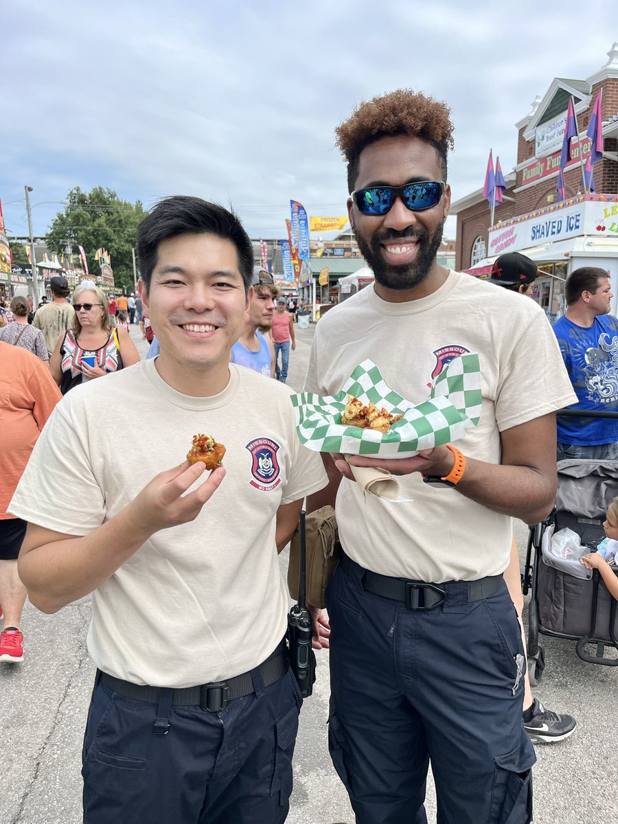 Drs. Archie and Li recently had the opportunity to provide medical support at the Missouri State Fair with MO DMAT1. It was great to meet and work with EMS professionals from around MO!