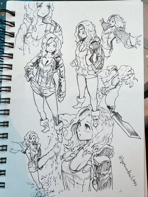 久々のアナログラクガキ 