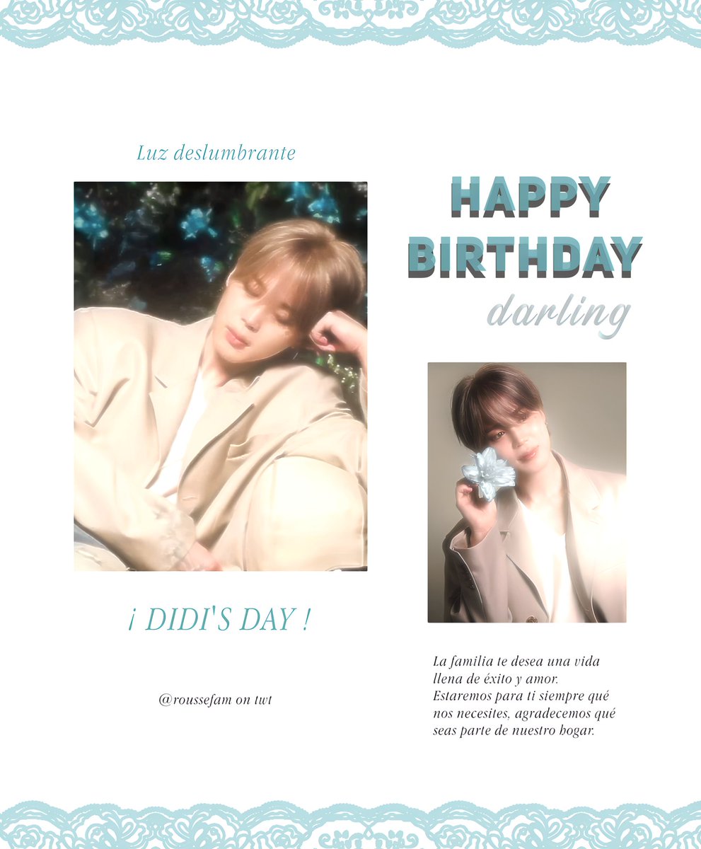 ㅤ  

             ¡𝖧𝖺𝗉𝗉𝗒 𝖡𝗂𝗋𝗍𝗁𝖽𝖺𝗒 𝗗𝗶𝗮𝗻!
ㅤㅤㅤㅤㅤㅤㅤㅤㅤㅤㅤㅤㅤㅤㅤㅤㅤㅤ
    ㅤㅤㅤㅤ