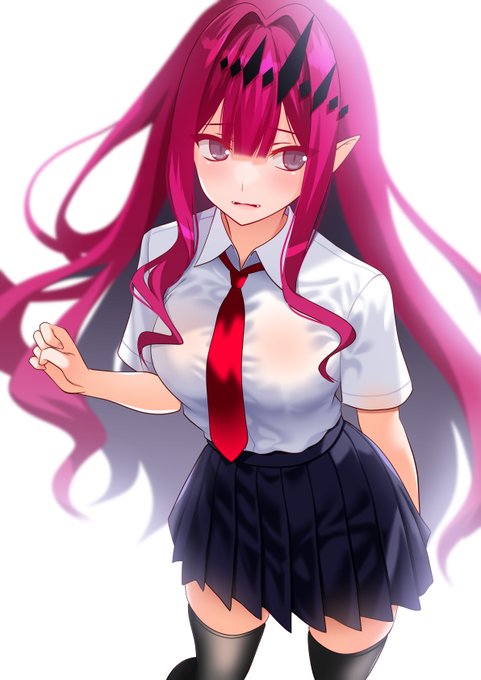 照れ照れJKバー・ヴァンシー//// 「ばっ…オマエ、そういうの卑怯…だぞ…」 って言って欲しい #FGO