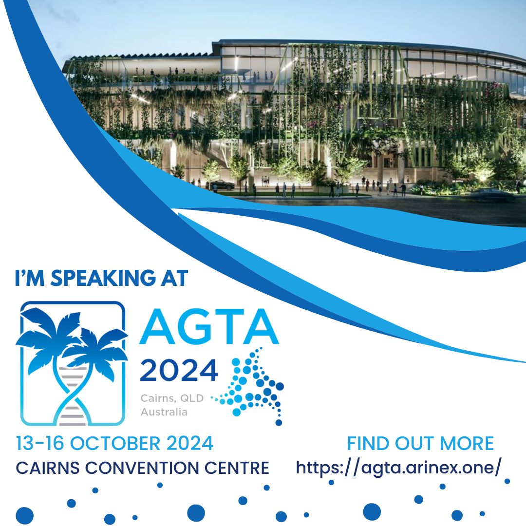Jimmy Breen (@wessidepraxis) on Twitter photo A few months away, but stoked to be able to present at <a href="/agtaGenomics/">Australasian Genomic Technologies Association AGTA</a> AGTA 2024 this year in Cairns (13-16 October). Will be discussing our @BlackOchreOmics work on Precision Healthcare for Indigenous Australians and Indigenous Data Sovereignty. Can't wait! A few months away, but stoked to be able to present at <a href="/agtaGenomics/">Australasian Genomic Technologies Association AGTA</a> AGTA 2024 this year in Cairns (13-16 October). Will be discussing our @BlackOchreOmics work on Precision Healthcare for Indigenous Australians and Indigenous Data Sovereignty. Can't wait!