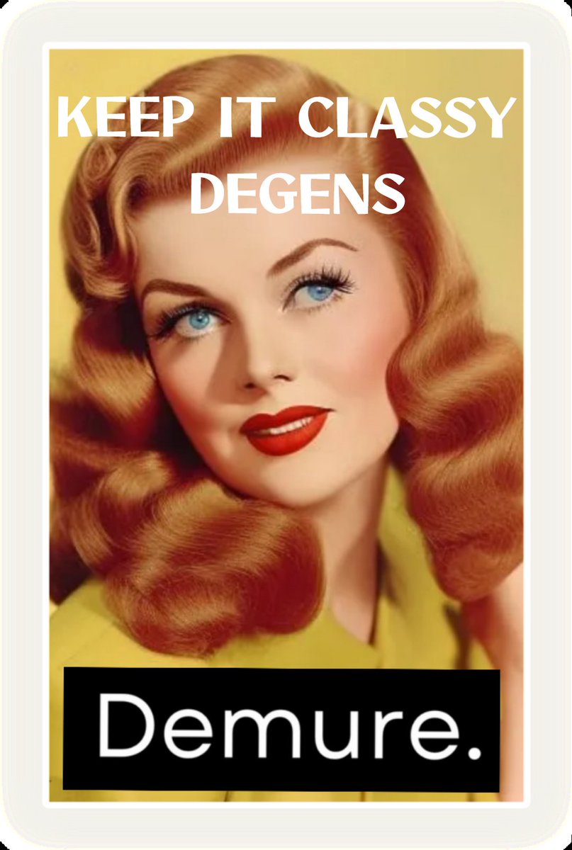 RoseMapleSol's tweet photo. @daumeneth Wierd, the whole world is talking about $DEMURE

Be  $DEMURE  

@verydemuresol

Dv4FD3WksCDjF8W5r2wU5onnPQzRgpb2hJ3gpQx4pump

https://t.co/FWslrqedEe https://t.co/jsnPtuix9l