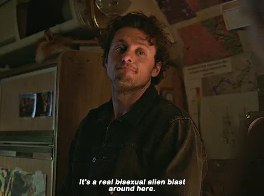 MalexNM's tweet image. My favorite angry alien cowboy 
#Roswellnm #MichaelGuerin