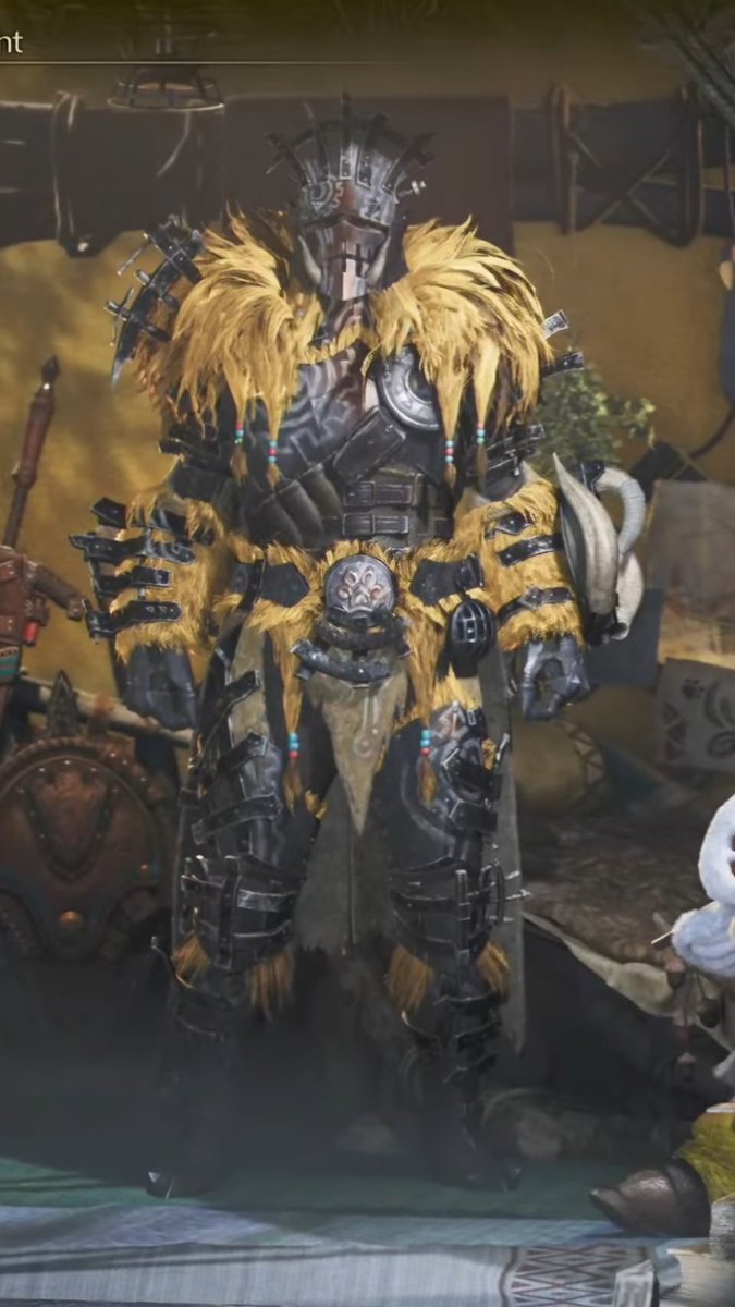 Sydebernz's tweet photo. All the available Male/Female armors on a male hunter in the monster hunter wilds demo 
1/2 https://t.co/JoWTINzR2H
