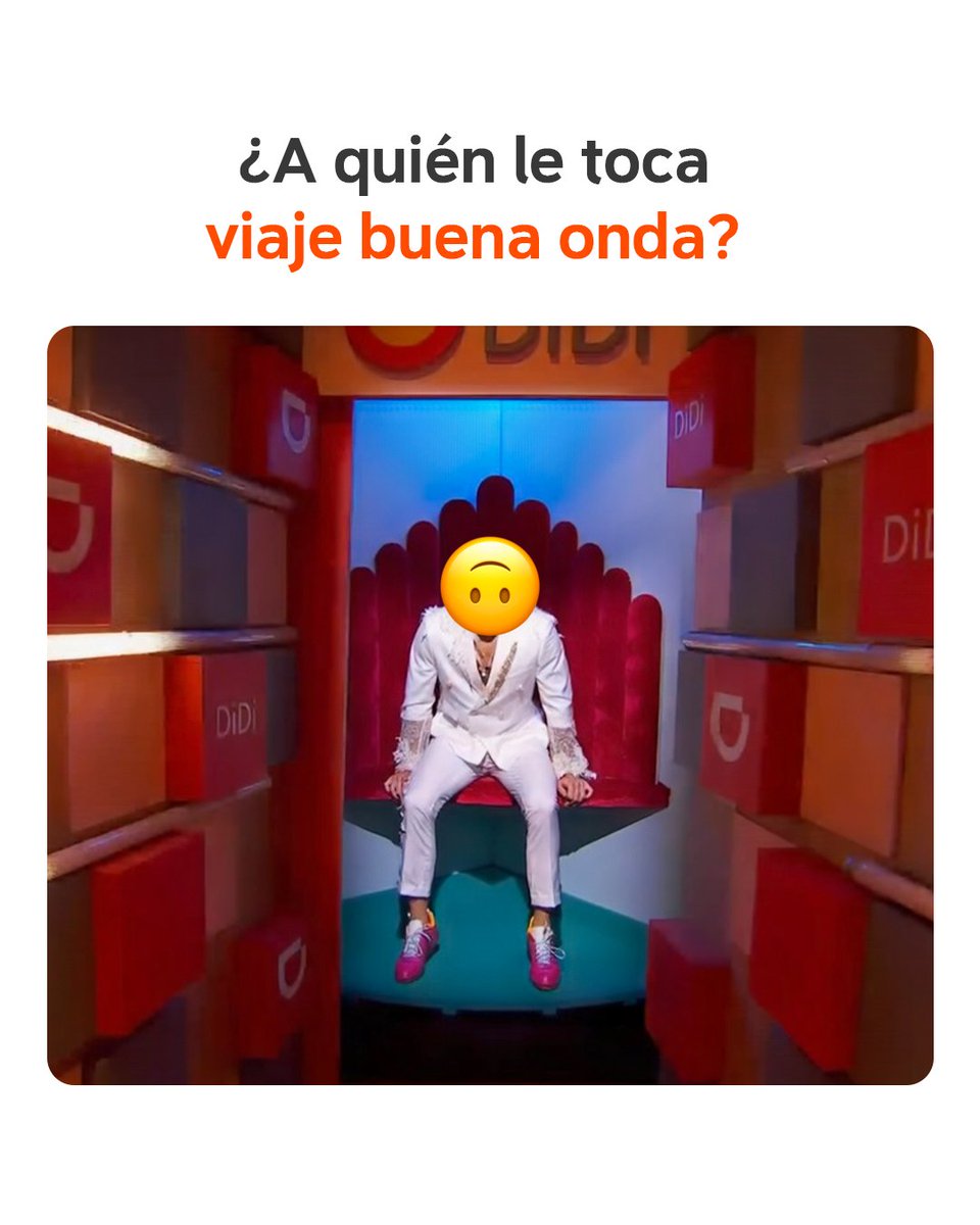 Abrimos votaciones para ver a quién le toca irse cómodo este domingo. Los leemos 👀 #ReparteLaBuenaOndaConDiDi #DiDiEnLaCasa #ElDiDiEsPara