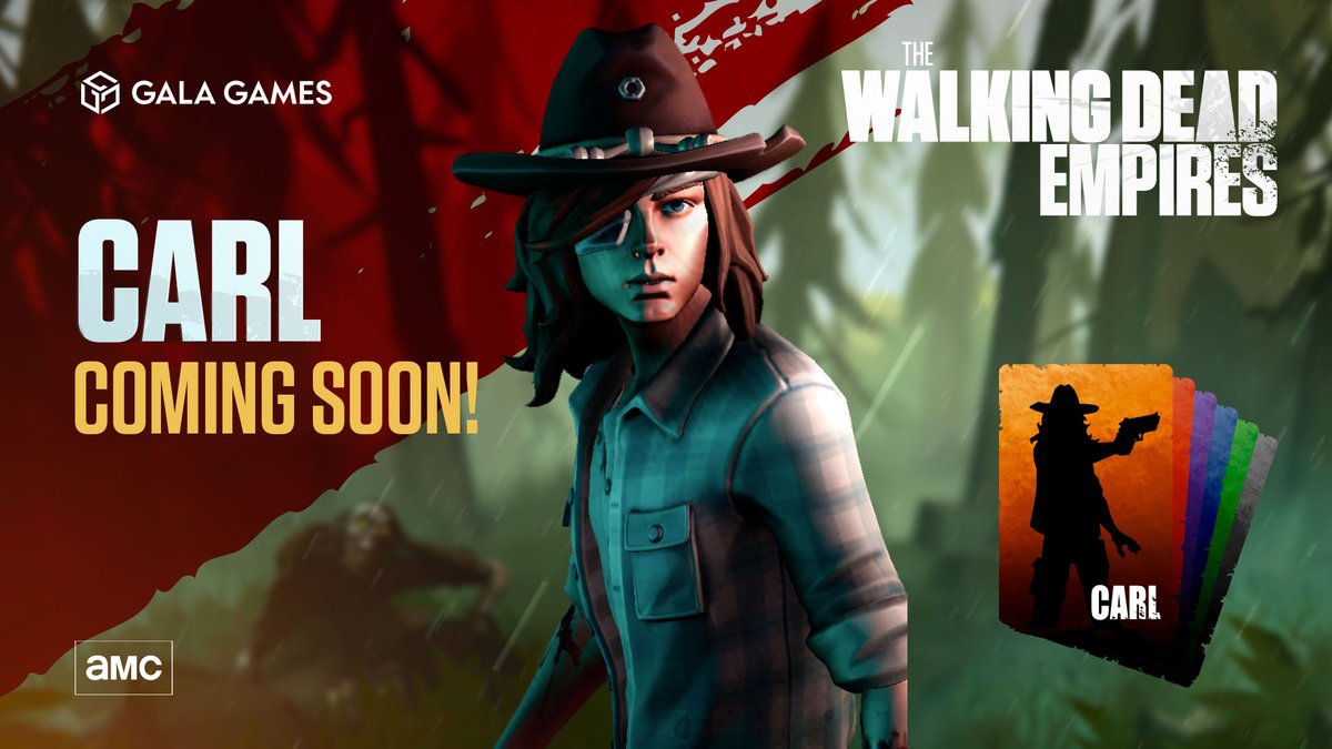 Carl is the heart of any group of survivors. He’s an ally you need to build a new world.

Team up with Carl in this week’s Hero Card sale, coming Friday, August 23rd at 7am PT

news.gala.com/gala-games/the…

#twdempires
