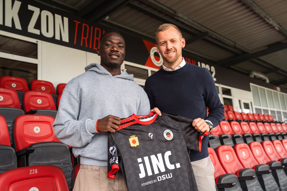 excelsiorrdam's tweet photo. Seydou, signed and sealed ✍️

⚫🔴 #seydoufini2025 https://t.co/6Dg721wp1E