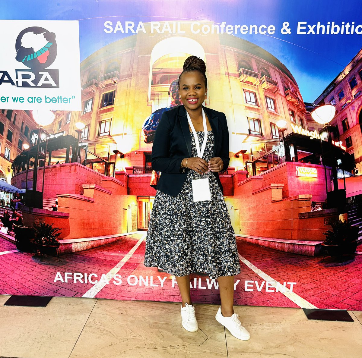 MrsDeeMakhosi's tweet photo. MrsDee Day 1 - Day 3
#ConferenceDays 
#SARARailConference https://t.co/TBxMvdjnbM