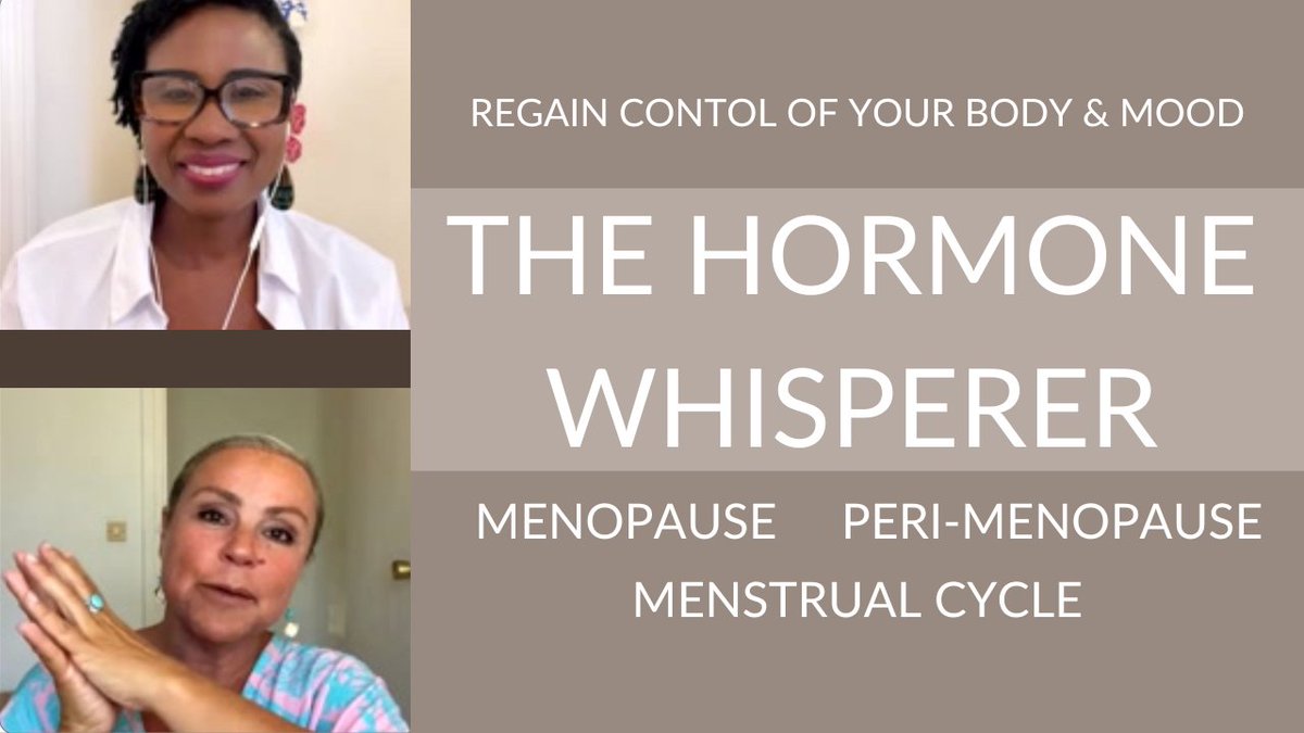 MSBReiki's tweet photo. How to Balance Hormones Naturally | Manage Menopause Perimenopause and m... https://t.co/SoyBllupd8 via @YouTube 

#womenshealth #hormones #Menopause https://t.co/JRiFTgxCjK